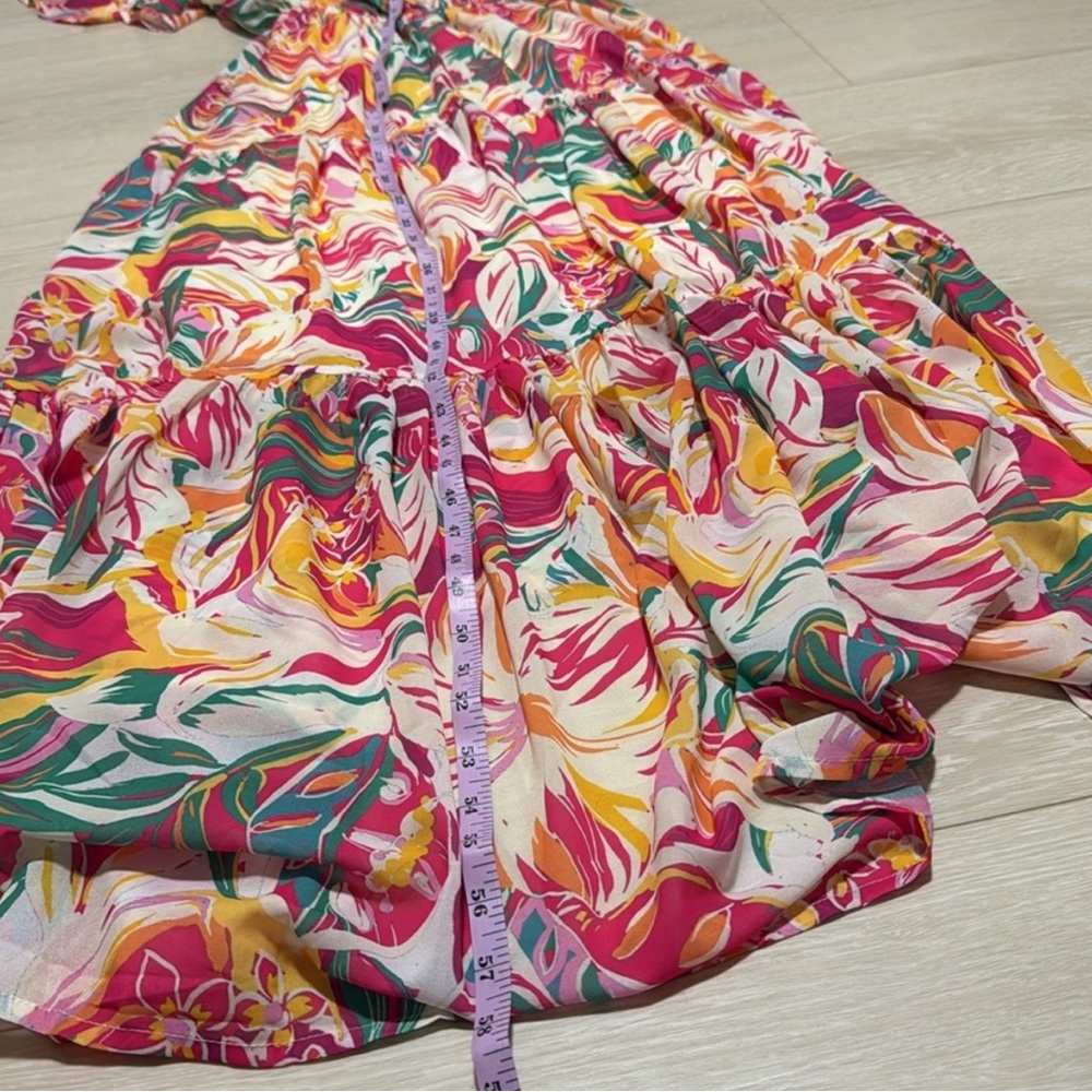 Flying Tomato Tropical Floral Dress - Picture 6 of 7